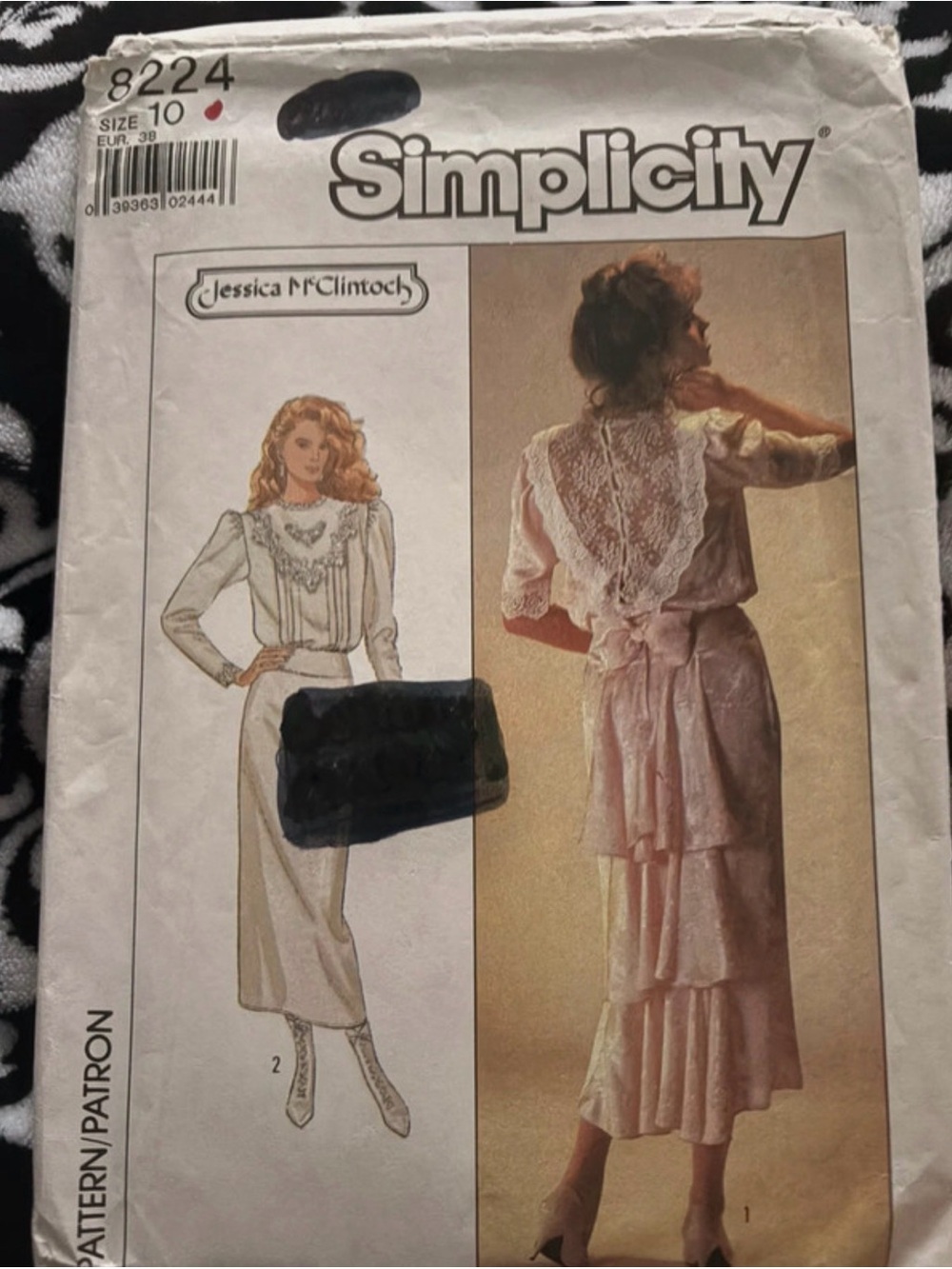 Simplicity Jessica McClintock Vintage Sewing Pattern